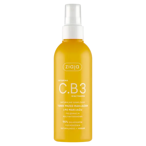 Витаминный тоник для лица до и после макияжа, 190 мл Ziaja Witamina c.b3
Витаминный тоник для лица до и после макияжа, 190 мл Ziaja Witamina c.b3