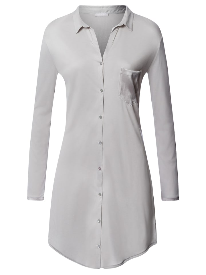 Ночная рубашка Grand Central в цвете Silver Vapor Hanro
Ночная рубашка Grand Central в цвете Silver Vapor Hanro