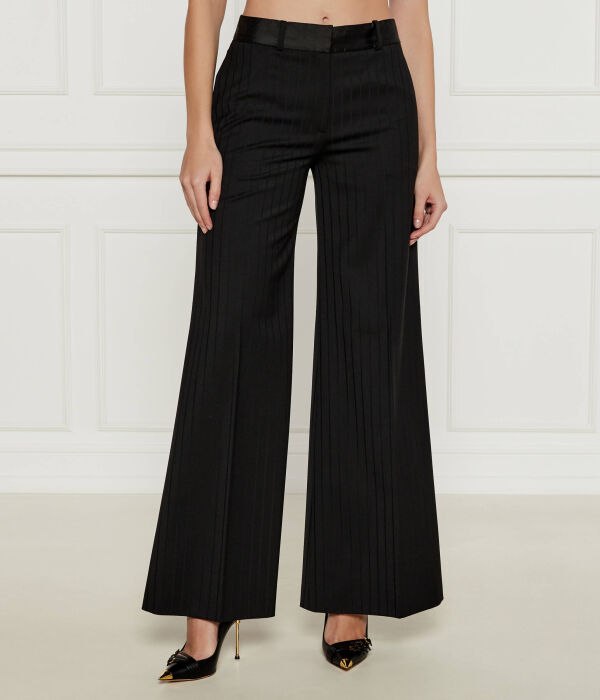 Брюки в Хавинаре Flare fit Hugo, черный 
Брюки в Хавинаре Flare fit Hugo, черный