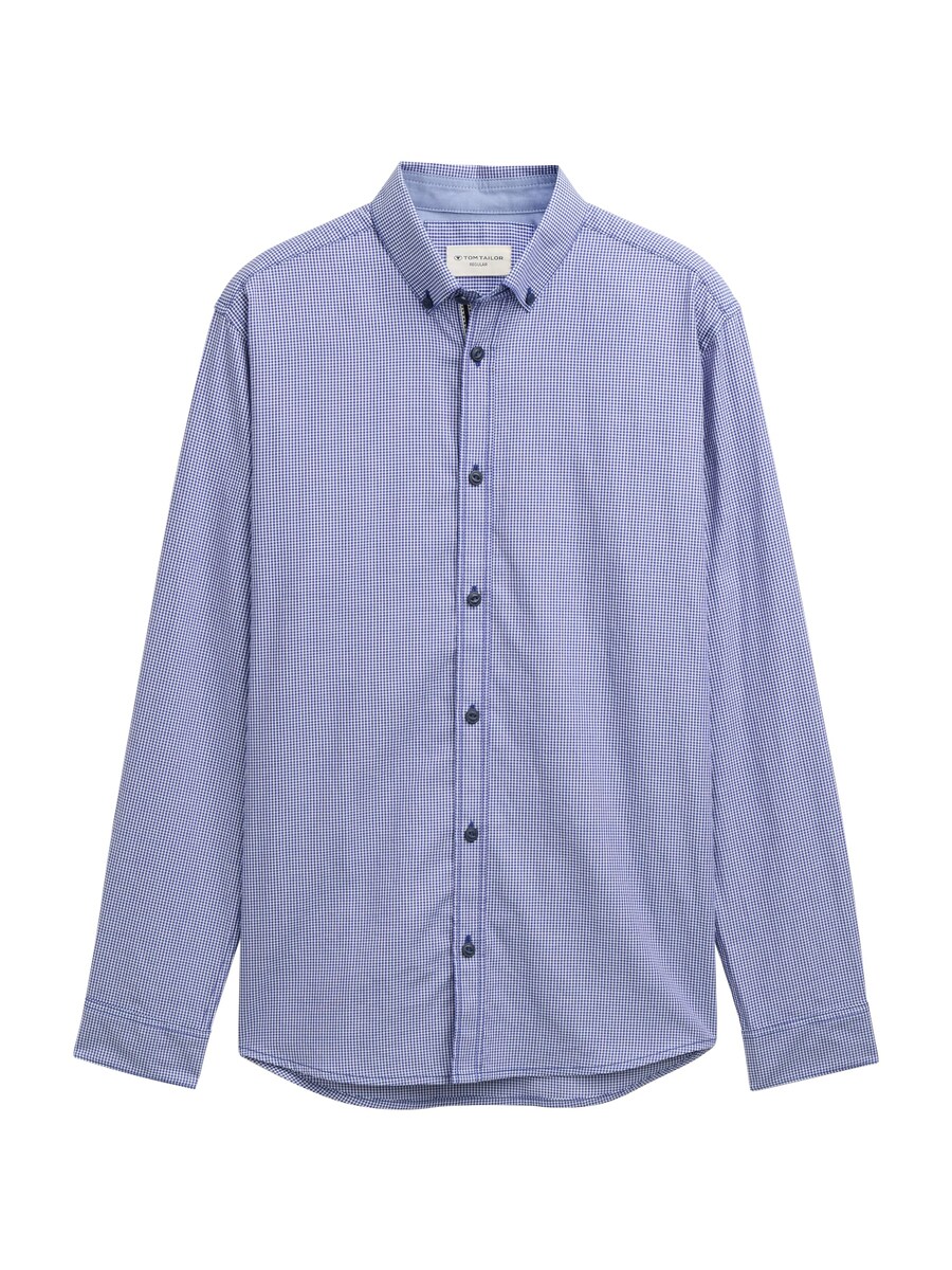 Рубашка на пуговицах классического кроя TOM TAILOR, синий/светло-синий
Рубашка на пуговицах классического кроя TOM TAILOR, синий/светло-синий