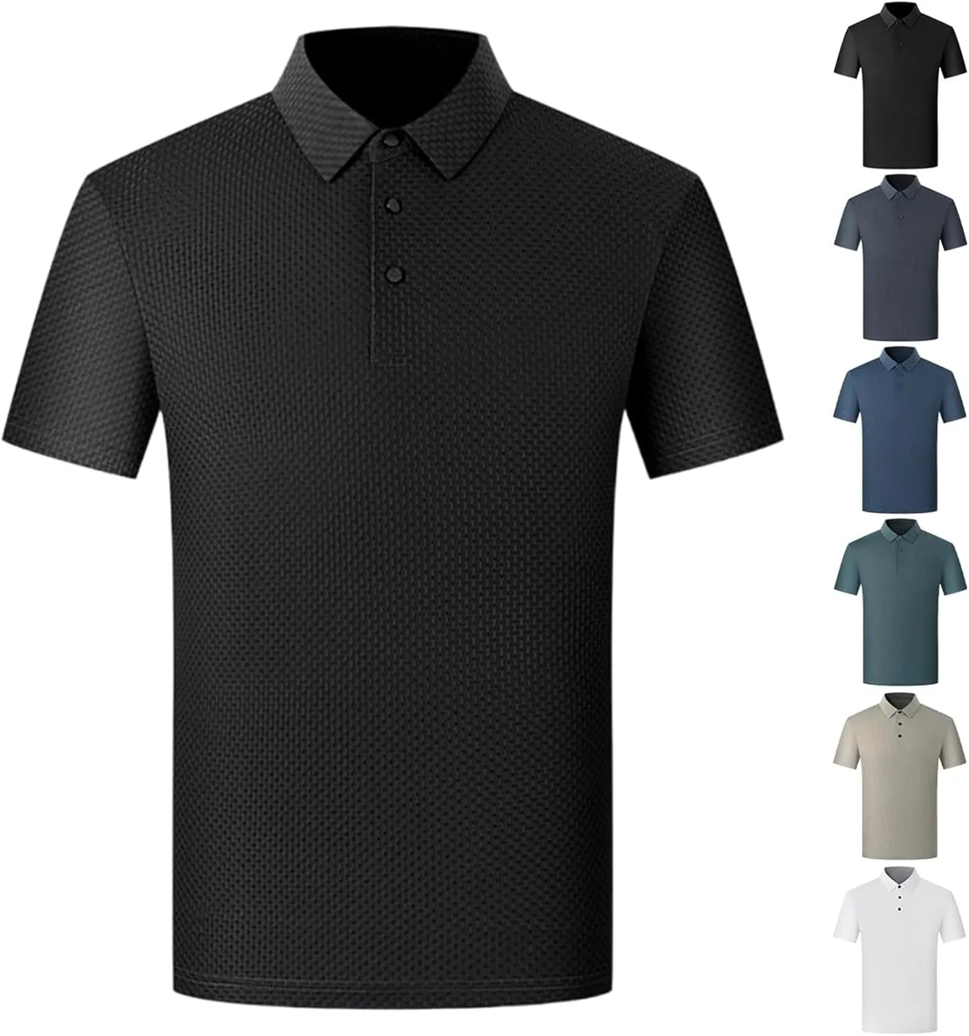 Promptanda футболка из хлопковой смеси, летняя мужская рубашка на пуговицах для гольфа, удобная и прохладная с короткими рукавами Ice Breathable
Promptanda футболка из хлопковой смеси, летняя мужская рубашка на пуговицах для гольфа, удобная и прохладная с короткими рукавами Ice Breathable