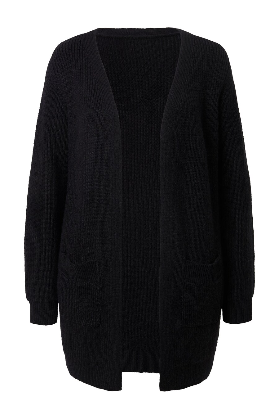 Вязаный кардиган Ulla Popken, черный
Вязаный кардиган Ulla Popken, черный