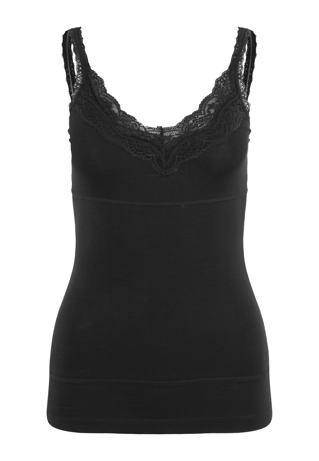 Майка LASCANA, черный
Майка LASCANA, черный