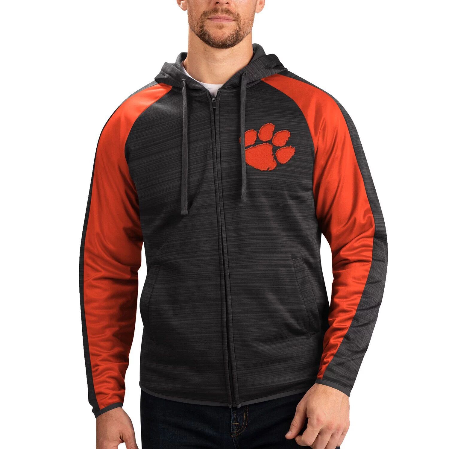 Мужская спортивная куртка Carl Banks Black Clemson Tigers нейтральной зоны с капюшоном и молнией во всю длину реглан G-III
Мужская спортивная куртка Carl Banks Black Clemson Tigers нейтральной зоны с капюшоном и молнией во всю длину реглан G-III