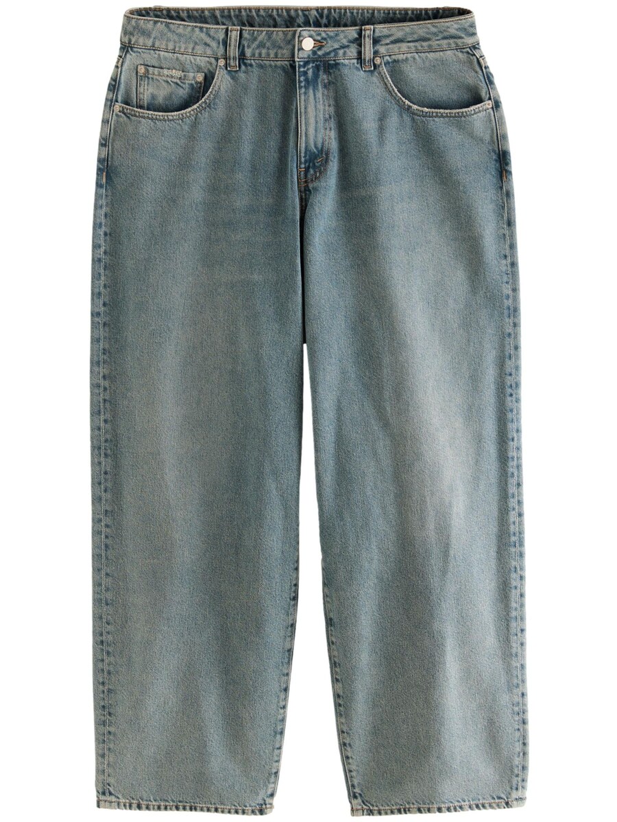 Джинсы свободного кроя Next, синий деним
Джинсы свободного кроя Next, синий деним