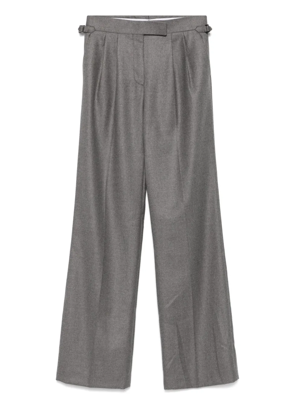 Брюки со складками и пряжками TOM FORD, серый
Брюки со складками и пряжками TOM FORD, серый