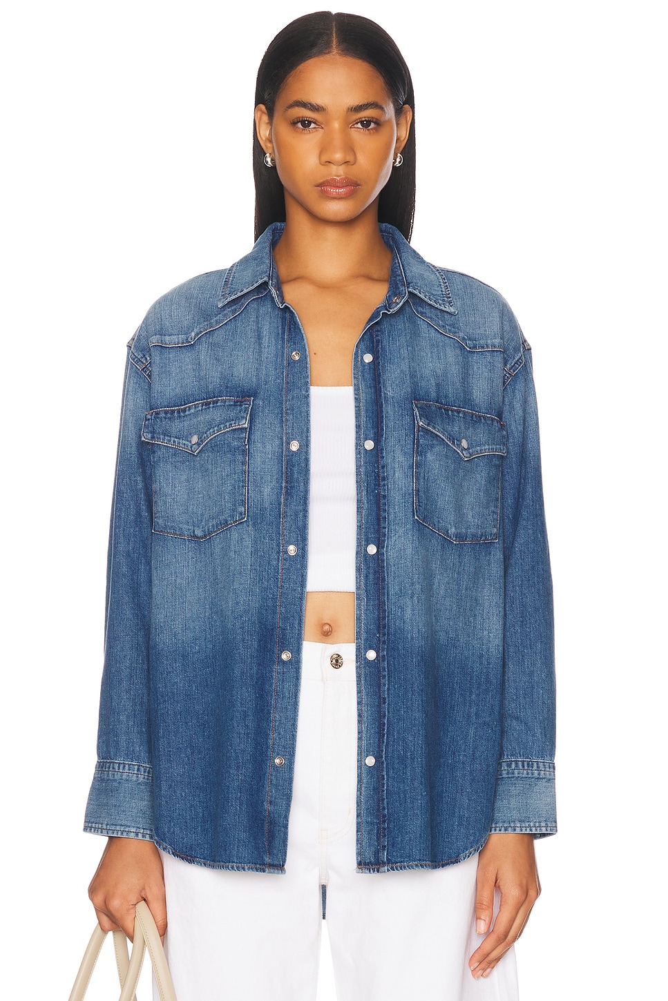 Рубашка в западном стиле Kayla Citizens Of Humanity, Douro
Рубашка в западном стиле Kayla Citizens Of Humanity, Douro