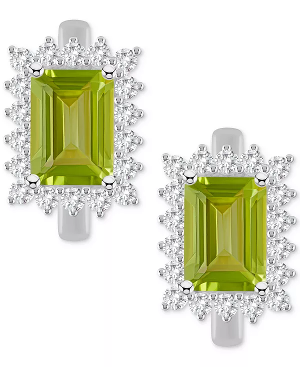 Серьги-Кольца с ореолом из стерлингового серебра с родолитом (2,5 карата) и белым топазом (3/4 карата) (также с цитрином, голубым топазом, аметистом и перидотом) Macy'S, peridot
Серьги-Кольца с ореолом из стерлингового серебра с родолитом (2,5 карата) и белым топазом (3/4 карата) (также с цитрином, голубым топазом, аметистом и перидотом) Macy'S, peridot