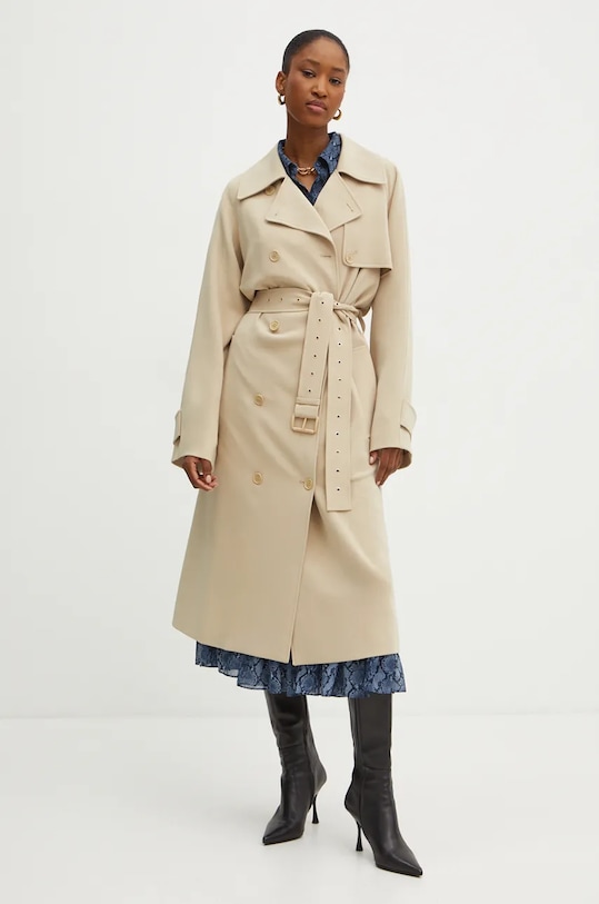 Тренч Michael Michael Kors, бежевый
Тренч Michael Michael Kors, бежевый