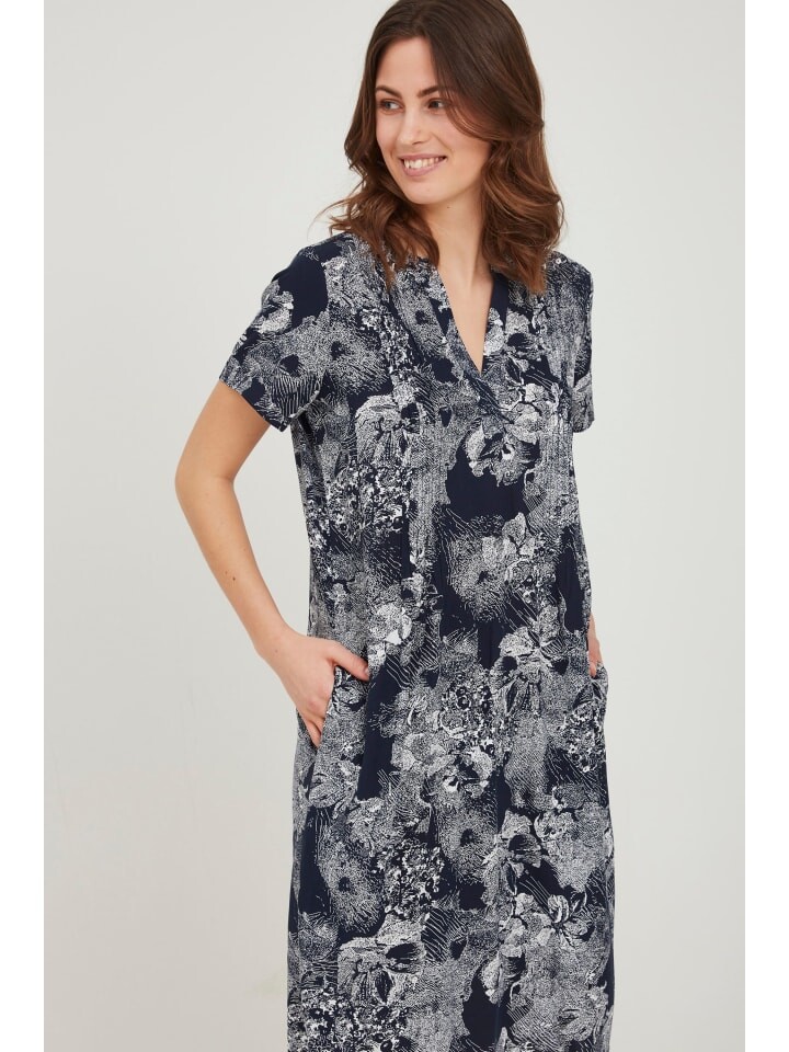 Короткое платье Fransa Blusenkleid FRALTONE 6 Dress - 20609329 lockeres Sommerkleid, синий
Короткое платье Fransa Blusenkleid FRALTONE 6 Dress - 20609329 lockeres Sommerkleid, синий
