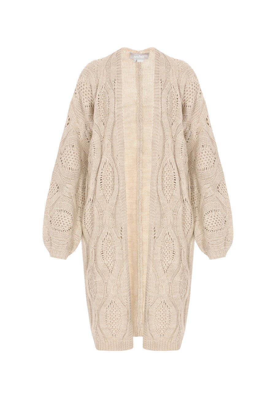 Вязаный кардиган Usha, песочный
Вязаный кардиган Usha, песочный