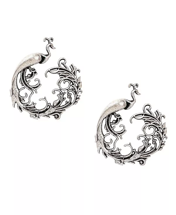 Женские окисленные серьги-подвески Sohi, silver
Женские окисленные серьги-подвески Sohi, silver