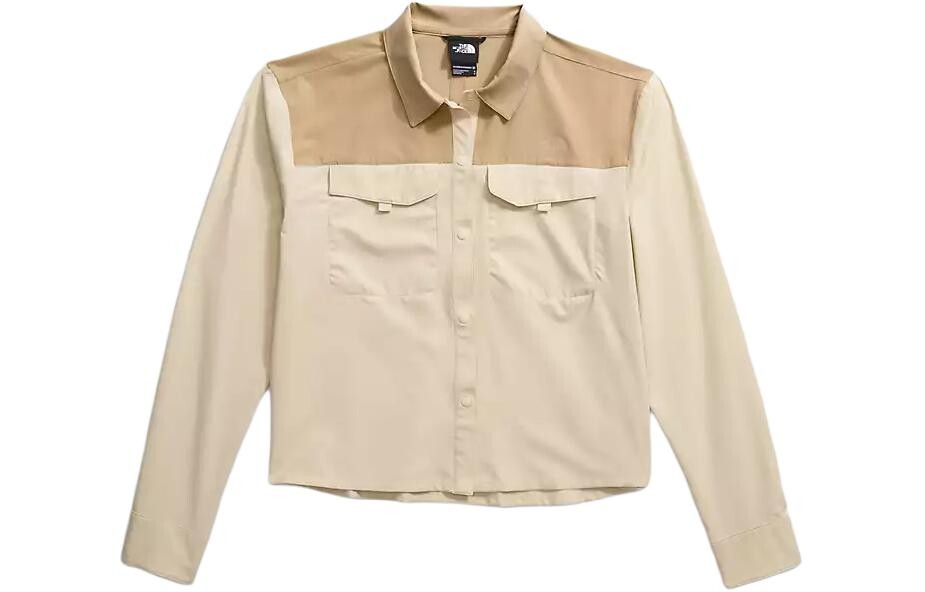 Рубашка женская хаки/гравий The North Face
Рубашка женская хаки/гравий The North Face