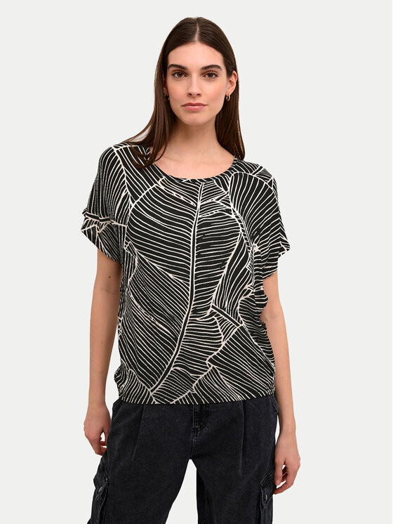 Футболка relaxed fit Amber 10508257 Kaffe, черный
Футболка relaxed fit Amber 10508257 Kaffe, черный