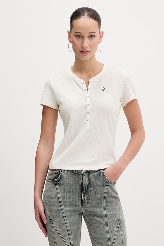 Футболка Guess Jeans, бежевый
Футболка Guess Jeans, бежевый