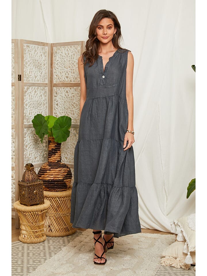 Длинное платье Lin Passion Leinen, антрацит
Длинное платье Lin Passion Leinen, антрацит