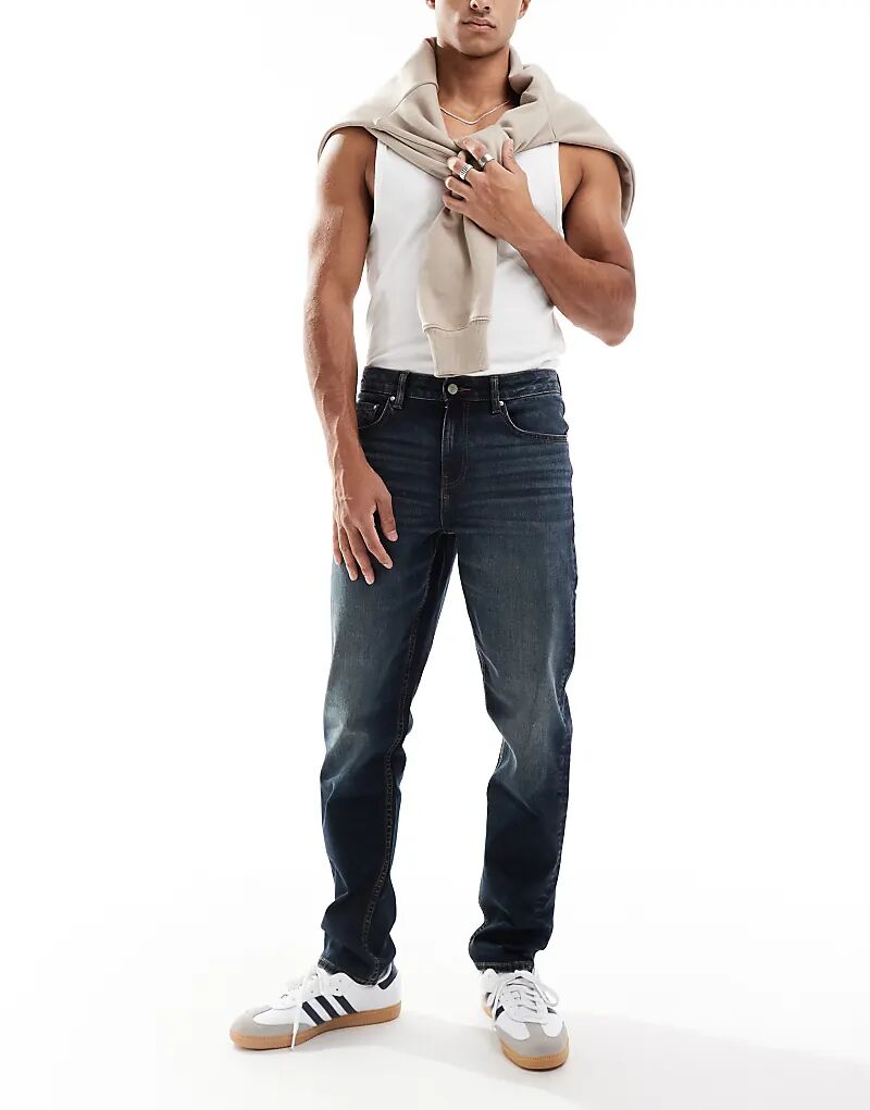 Узкие джинсы с оттенком темно-синего цвета ASOS DESIGN
Узкие джинсы с оттенком темно-синего цвета ASOS DESIGN