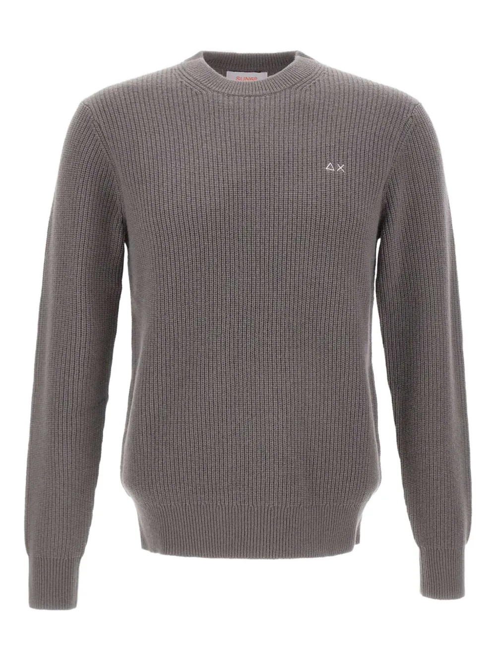 Свитер с вышитым логотипом Sun68, серый
Свитер с вышитым логотипом Sun68, серый