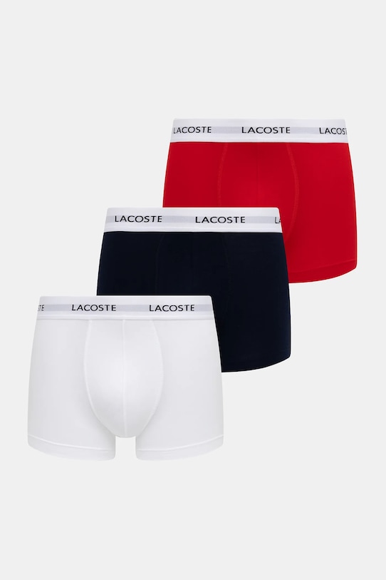 3 пары боксеров Lacoste, белый
3 пары боксеров Lacoste, белый