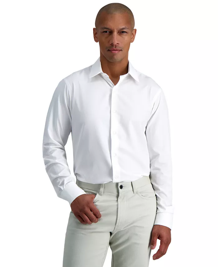 Мужская рубашка Smart Wash Slim Fit Haggar, белый
Мужская рубашка Smart Wash Slim Fit Haggar, белый