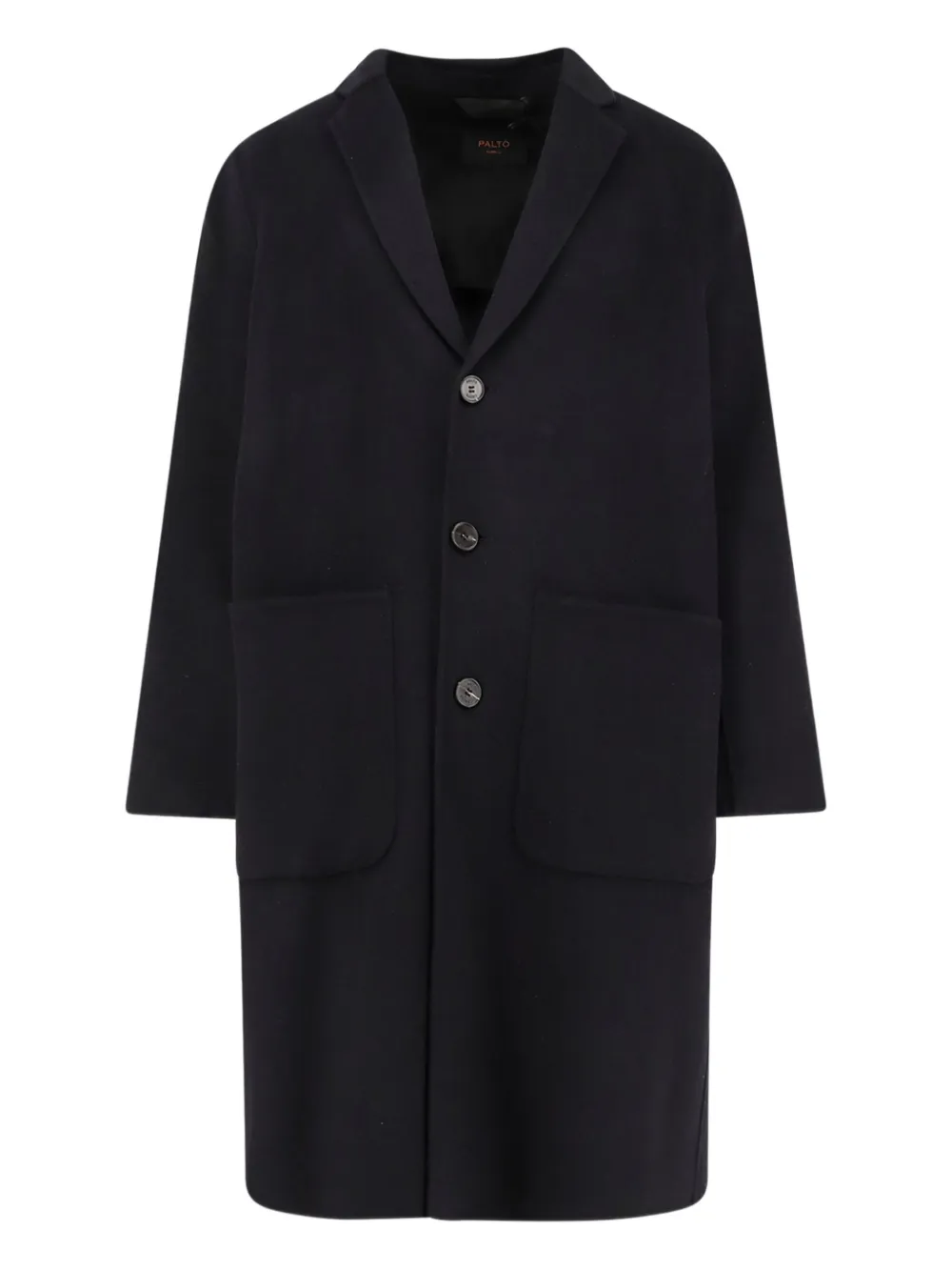 Однобортное пальто с большими карманами Paltò, черный
Однобортное пальто с большими карманами Paltò, черный