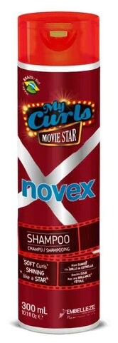 Шампунь для вьющихся волос, увлажняет, 300 мл Novex, My Curls Movie Star
Шампунь для вьющихся волос, увлажняет, 300 мл Novex, My Curls Movie Star