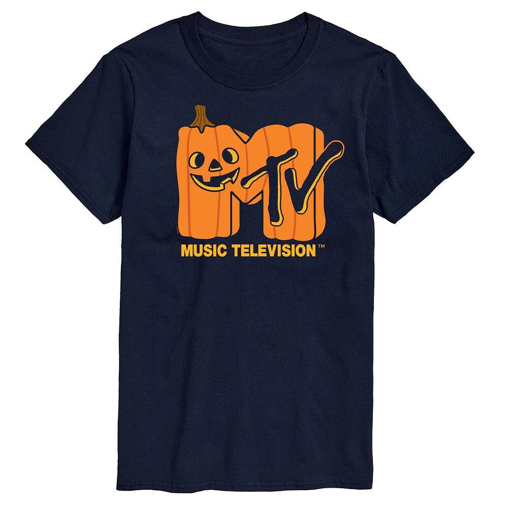Мужская футболка с логотипом MTV Jack O'Lantern и графическим рисунком Licensed Character, темно-синий
Мужская футболка с логотипом MTV Jack O'Lantern и графическим рисунком Licensed Character, темно-синий