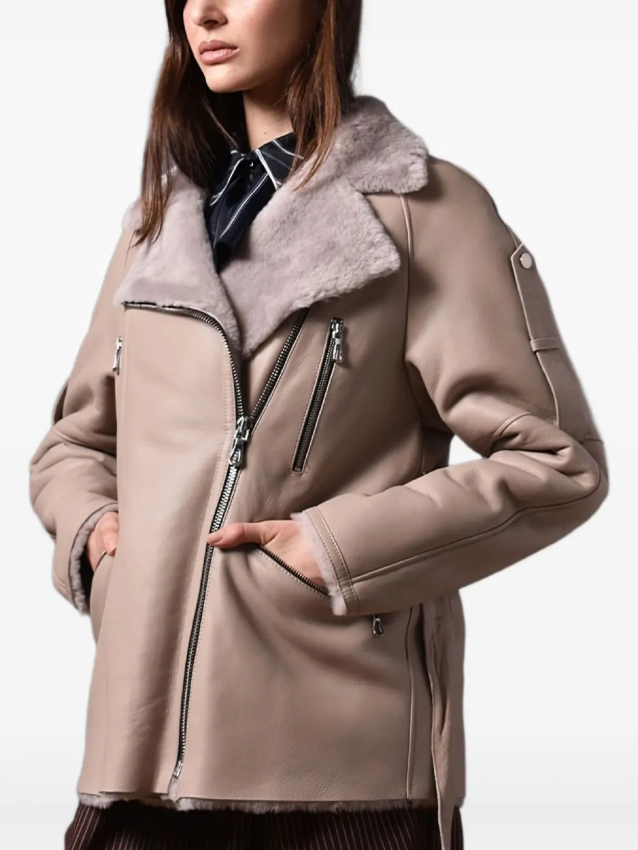 Poche Paris жакет с поясом, нейтральный
Poche Paris жакет с поясом, нейтральный