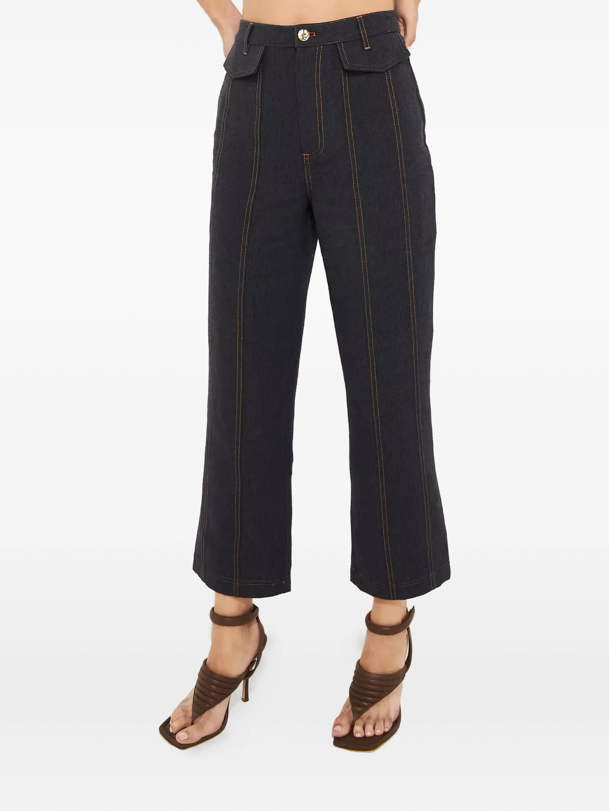 Джинсы Rosina с декоративной строчкой Acler, синий
Джинсы Rosina с декоративной строчкой Acler, синий