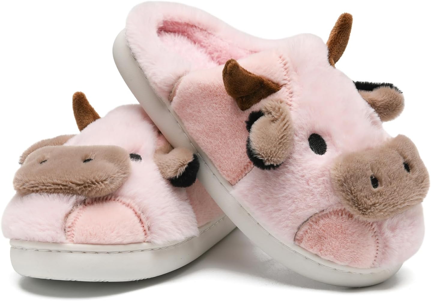 Домашние тапочки Sharllen Fuzzy Cow для детей, милые пушистые тапочки в виде коровы, детская обувь для девочек и мальчиков, мультяшные тапочки для дома, для использования внутри и на улице, розовый
Домашние тапочки Sharllen Fuzzy Cow для детей, милые пушистые тапочки в виде коровы, детская обувь для девочек и мальчиков, мультяшные тапочки для дома, для использования внутри и на улице, розовый