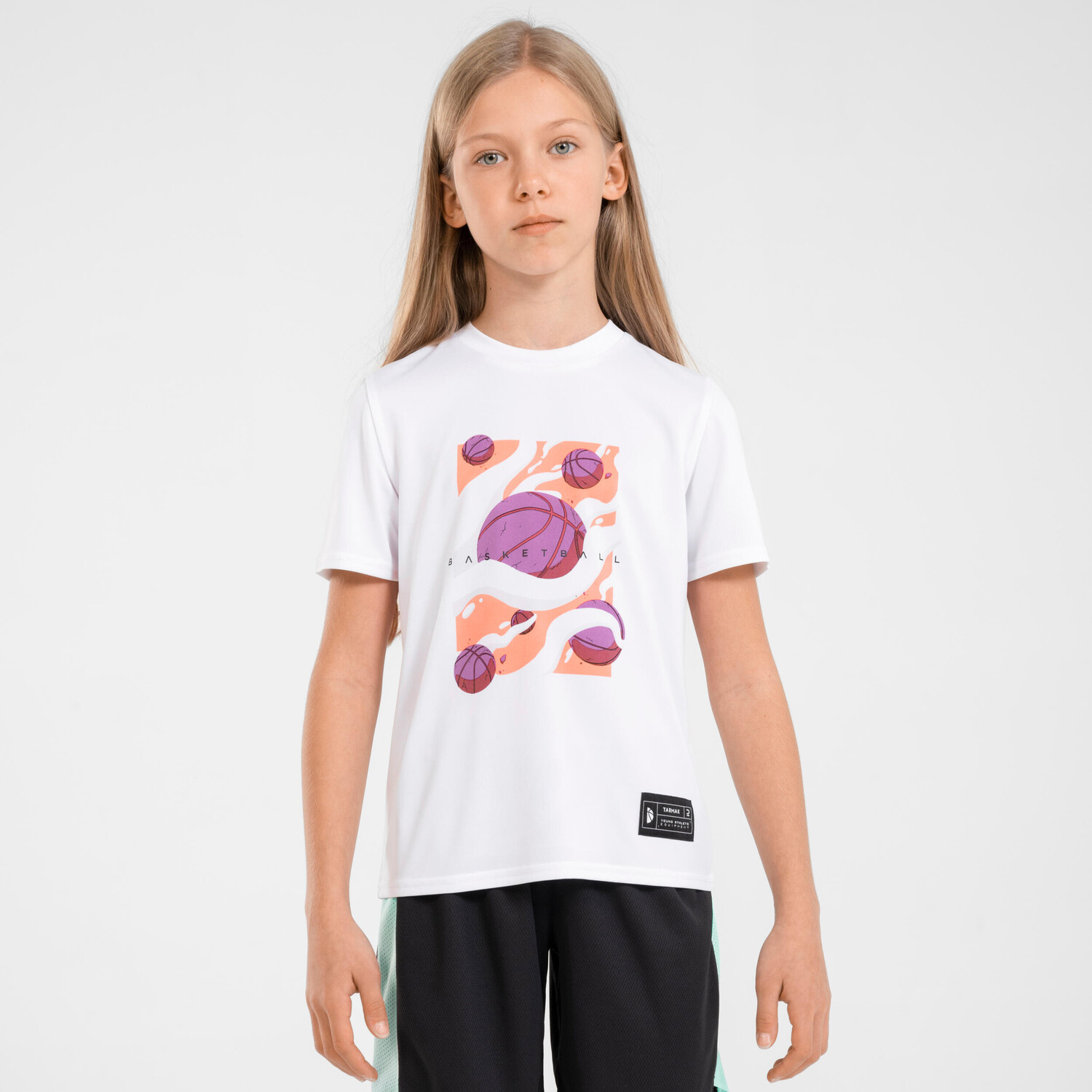 Детская баскетбольная футболка/джерси TS500 Fast - белая Tarmak
Детская баскетбольная футболка/джерси TS500 Fast - белая Tarmak