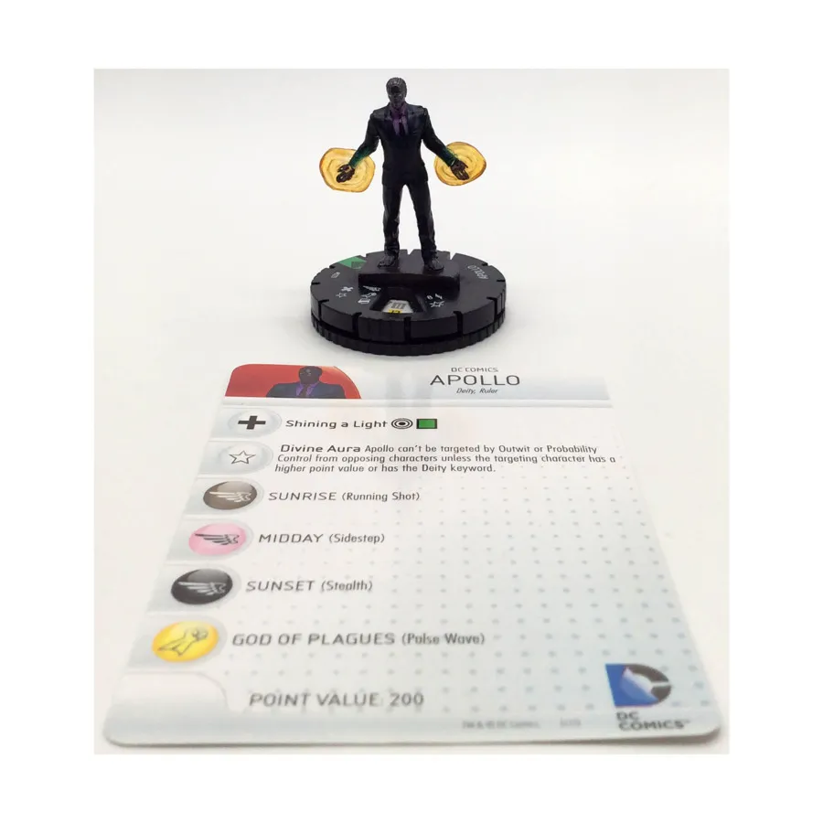 Аполлон #023 (U), DC HeroClix - Superman and Wonder Woman - Singles
Аполлон #023 (U), DC HeroClix - Superman and Wonder Woman - Singles