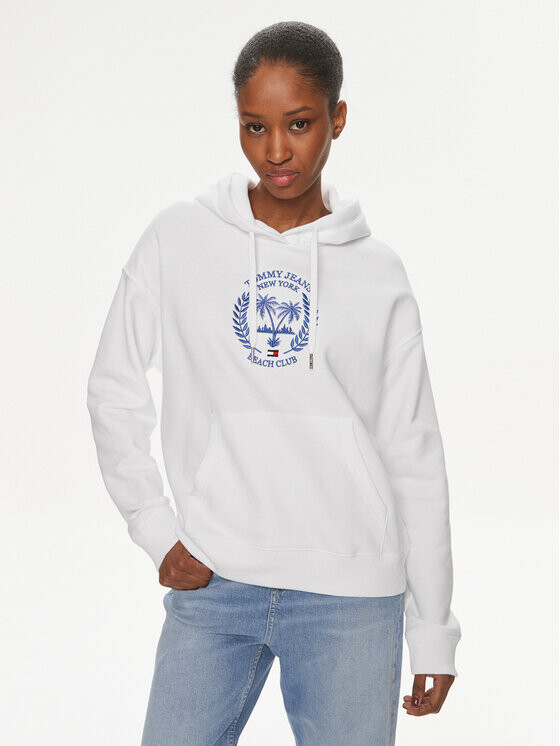 Толстовка свободного кроя Tommy Jeans, белый
Толстовка свободного кроя Tommy Jeans, белый