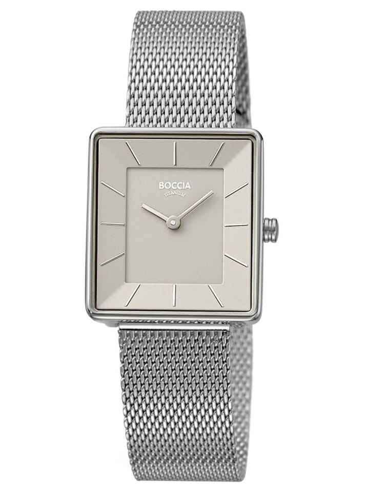 Boccia Женские наручные часы, титан антрацит/серебро
Boccia Женские наручные часы, титан антрацит/серебро