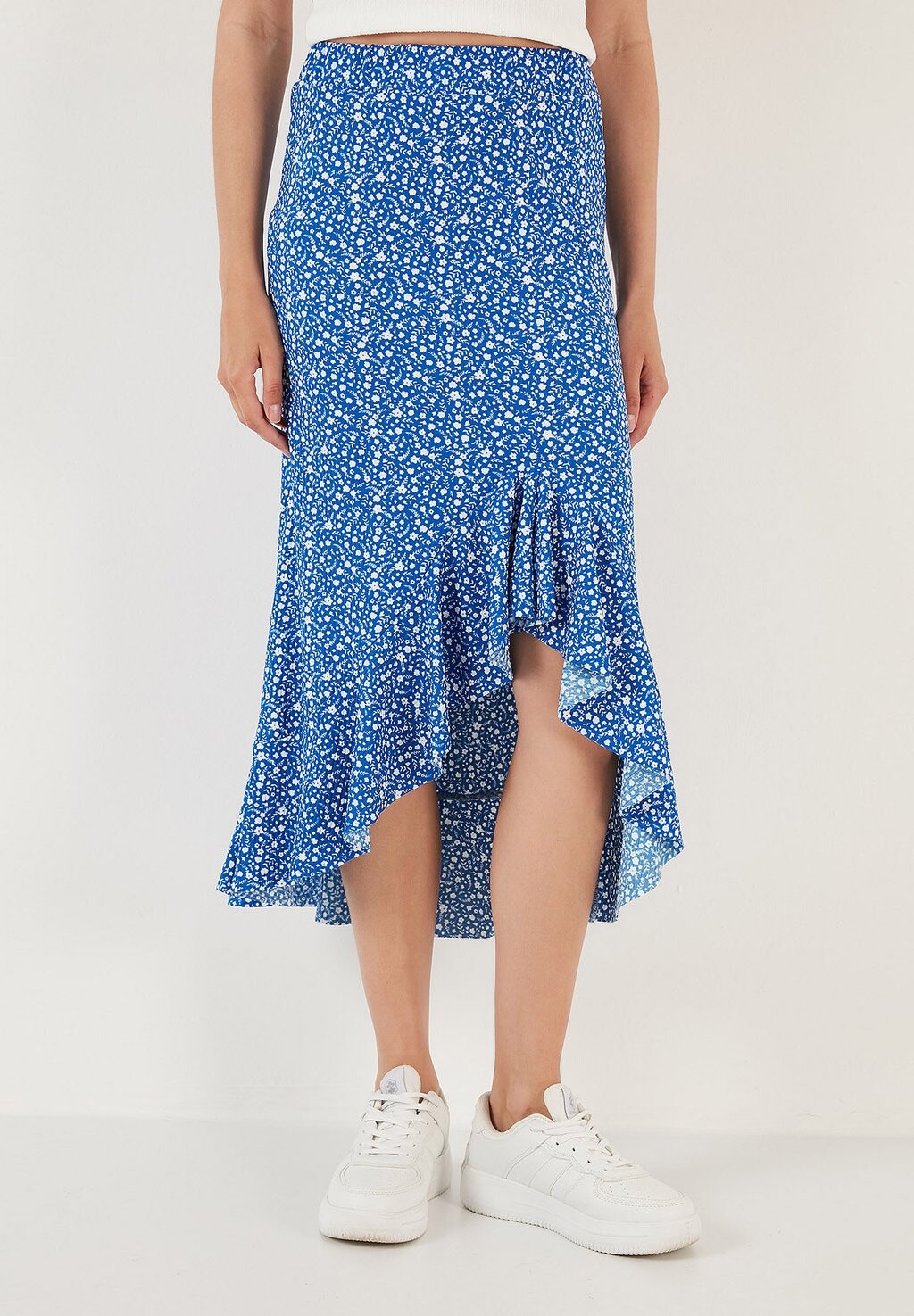 Юбка А-силуэта LELA, синий 
Юбка А-силуэта LELA, синий