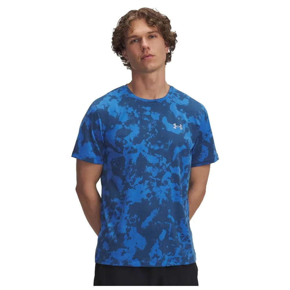 Футболка с коротким рукавом спортивная Under Armour Launch Printed, синий
Футболка с коротким рукавом спортивная Under Armour Launch Printed, синий