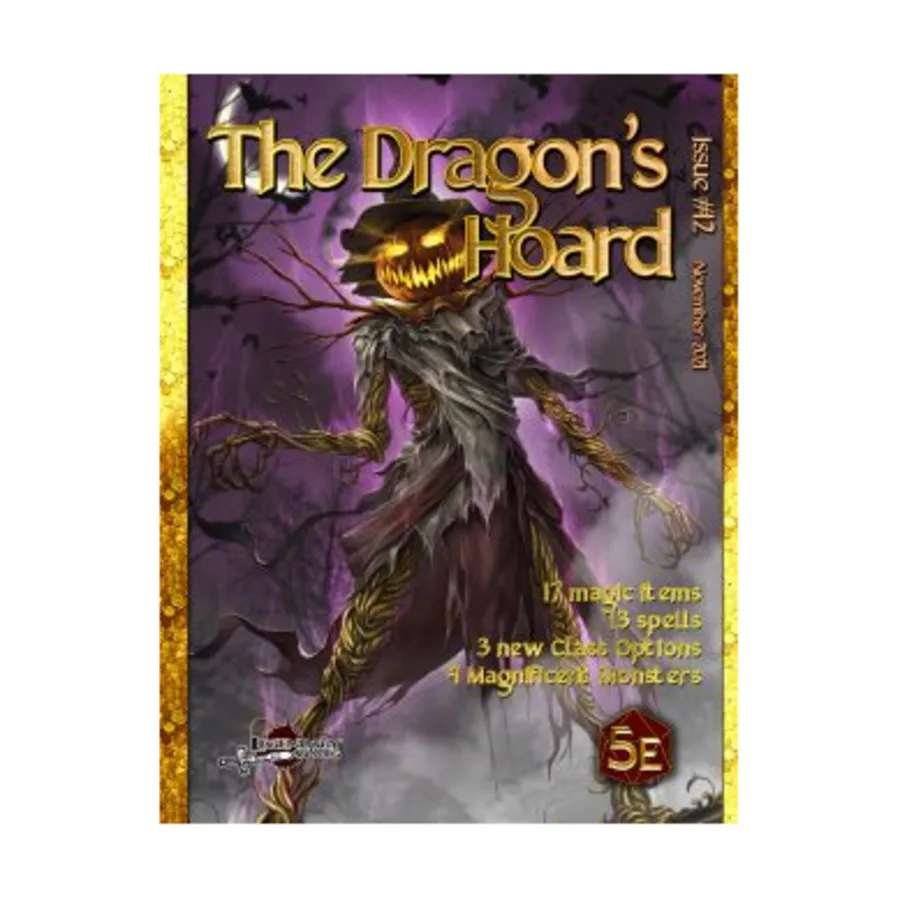Dragon's Hoard - Issue #12, Dungeons & Dragons (5th Edition) - Dragon's Hoard (Legendary Games), мягкая обложка 
Dragon's Hoard - Issue #12, Dungeons & Dragons (5th Edition) - Dragon's Hoard (Legendary Games), мягкая обложка