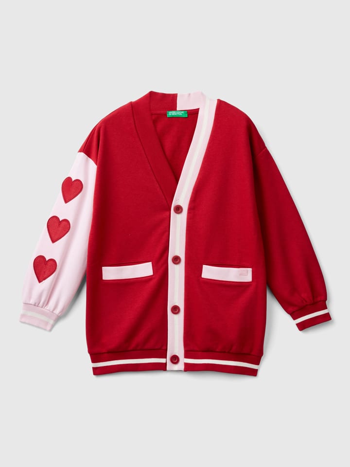 Benetton Кардиган красно-розового цвета
Benetton Кардиган красно-розового цвета