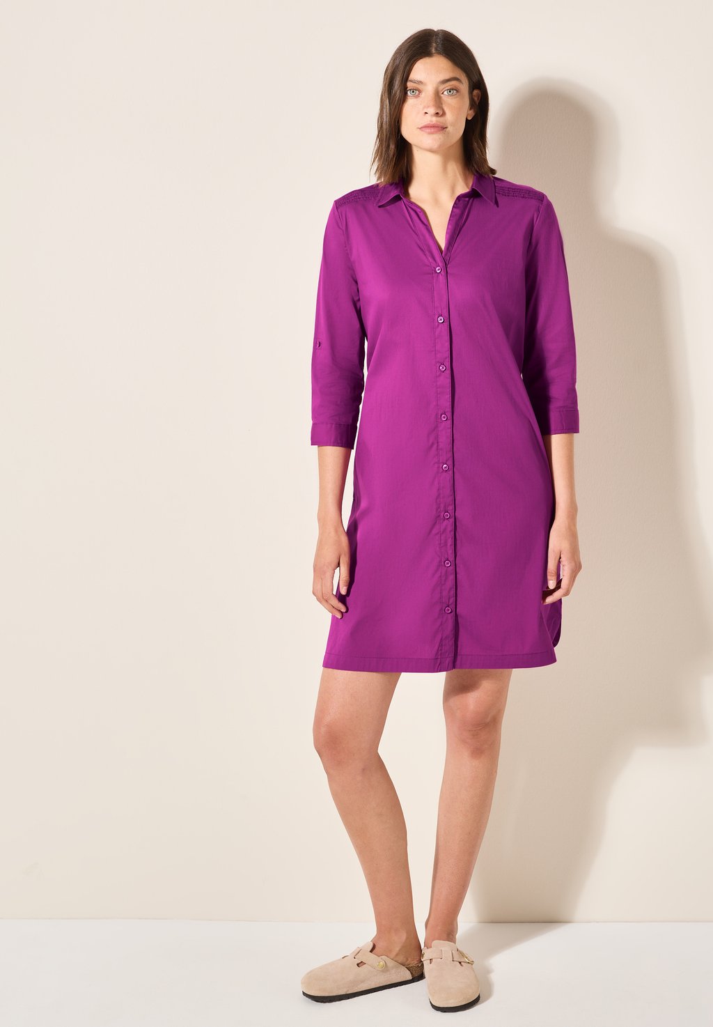 Платье-рубашка MIT SMOK-DETAIL Cecil, розовый
Платье-рубашка MIT SMOK-DETAIL Cecil, розовый