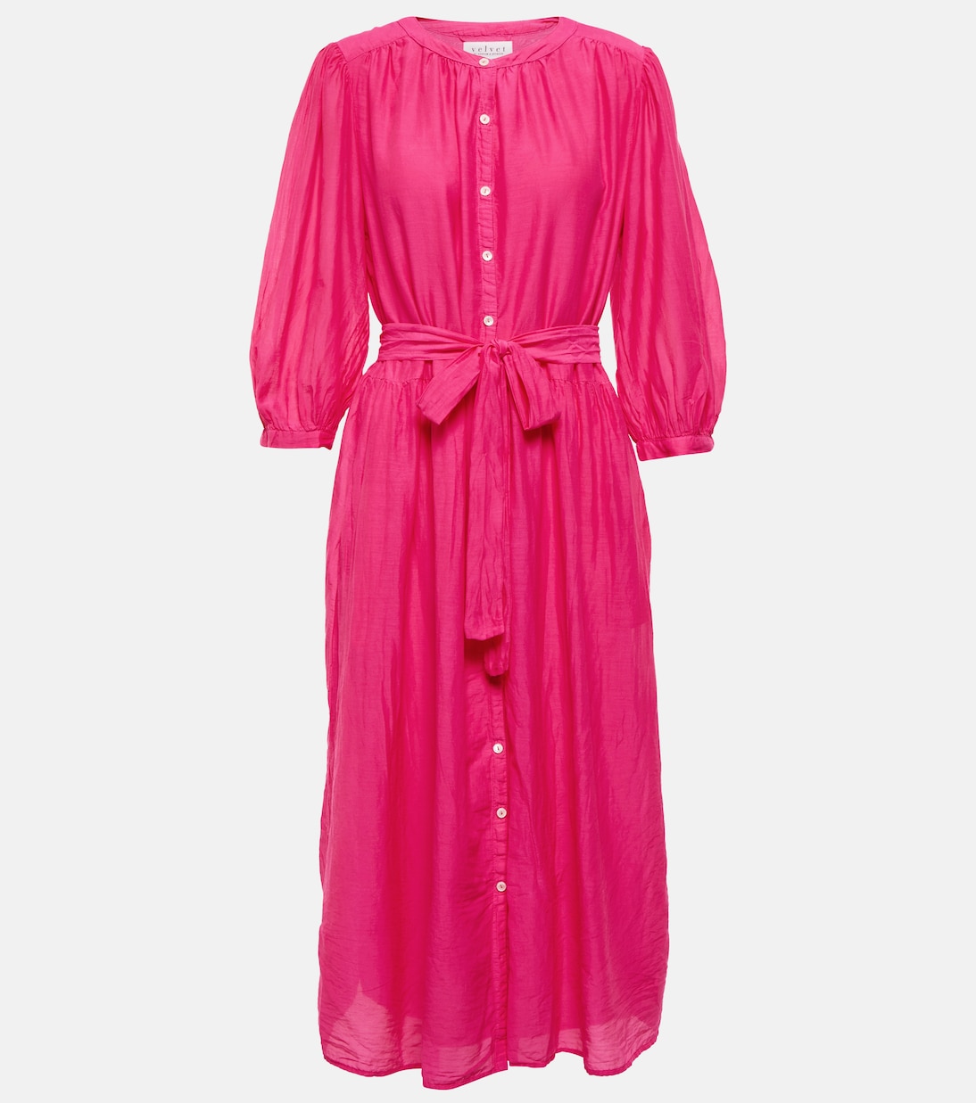 Платье миди из хлопка и шелка Emerson Velvet, Lollipop
Платье миди из хлопка и шелка Emerson Velvet, Lollipop