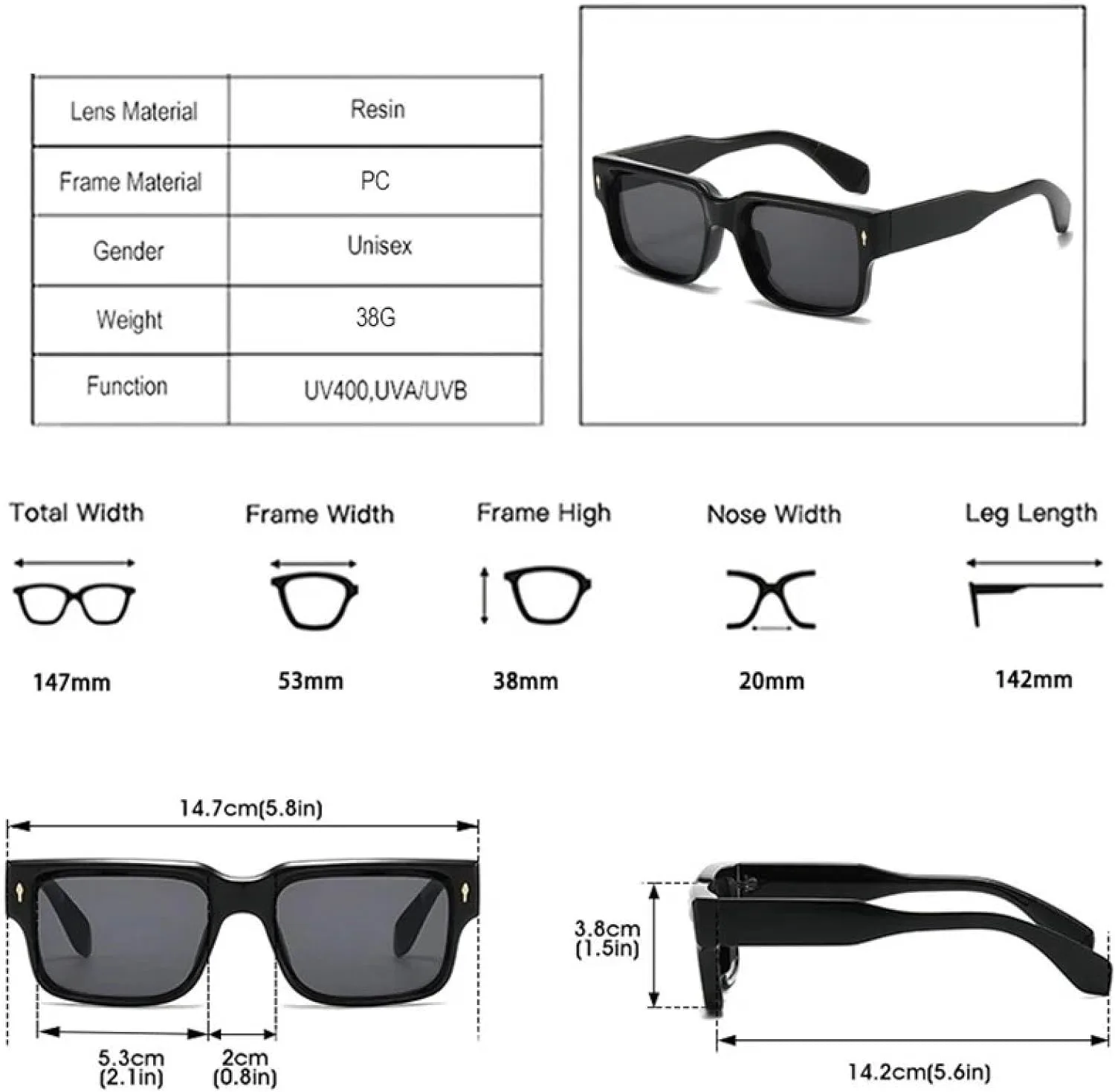 Популярные модные солнцезащитные очки конфетных цветов для женщин, ретро-очки с заклепками, трендовые мужские градиентные очки UV400 TVTBBVV, Black Orange Tea
Популярные модные солнцезащитные очки конфетных цветов для женщин, ретро-очки с заклепками, трендовые мужские градиентные очки UV400 TVTBBVV, Black Orange Tea