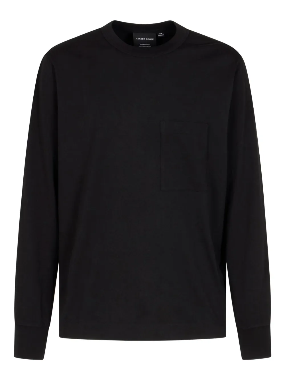 Футболка с длинным рукавом и накладным карманом Canada Goose, черный
Футболка с длинным рукавом и накладным карманом Canada Goose, черный