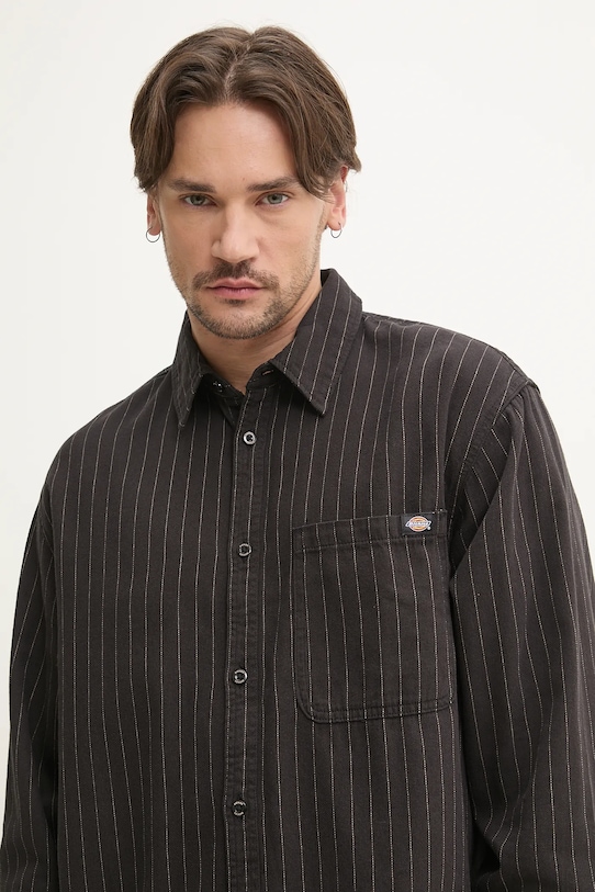 Хлопковая рубашка Dickies, черный
Хлопковая рубашка Dickies, черный