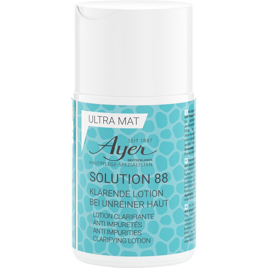 Лосьон для лица solution 88 Ayer, объем 100 мл
Лосьон для лица solution 88 Ayer, объем 100 мл
