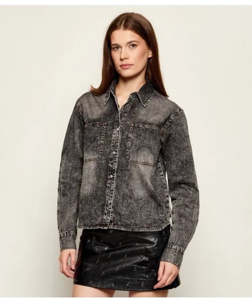 Джинсовая рубашка Nixie Classic fit One Teaspoon, серый
Джинсовая рубашка Nixie Classic fit One Teaspoon, серый