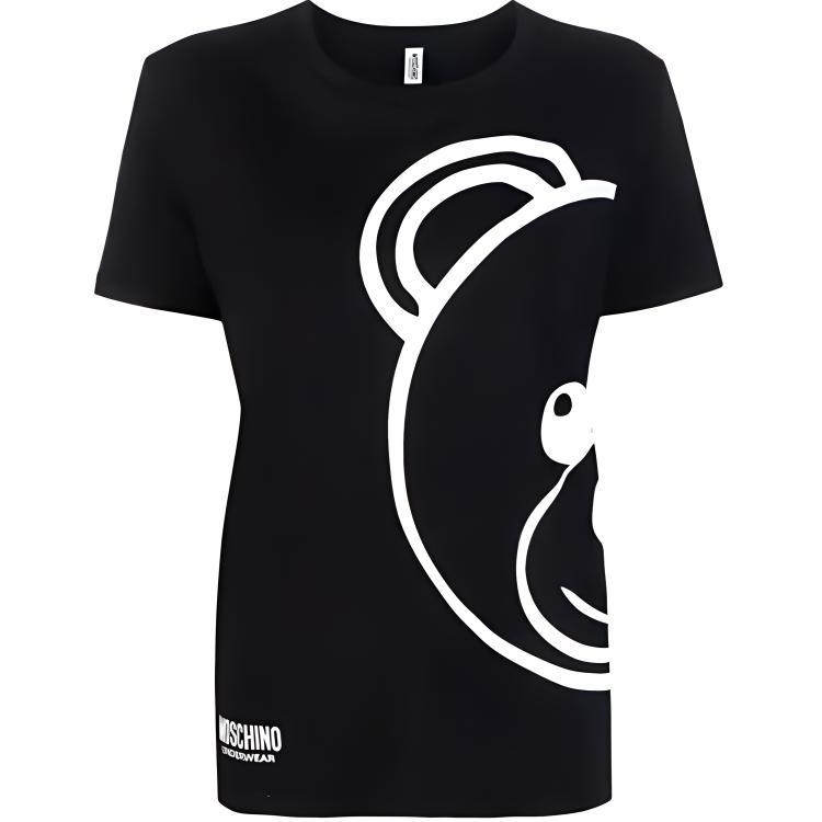 Футболка женская черная MOSCHINO
Футболка женская черная MOSCHINO