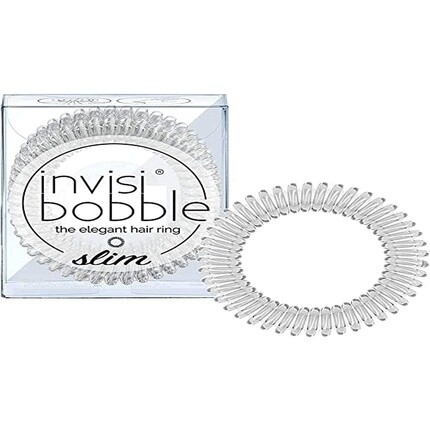 Тонкие резинки для волос, подходящие для всех типов волос — набор из 3 шт. Crystal Clear, Invisibobble
Тонкие резинки для волос, подходящие для всех типов волос — набор из 3 шт. Crystal Clear, Invisibobble