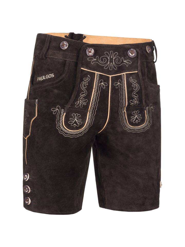 PAULGOS Кожаные шорты, натуральная кожа, модель HK2 темно-коричневого цвета
PAULGOS Кожаные шорты, натуральная кожа, модель HK2 темно-коричневого цвета