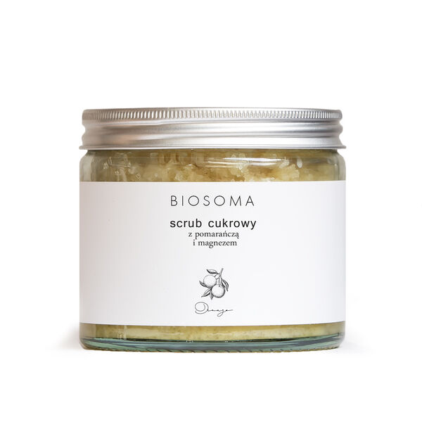 Сахарный скраб для тела с апельсином и магнием, 250 мл Biosoma
Сахарный скраб для тела с апельсином и магнием, 250 мл Biosoma