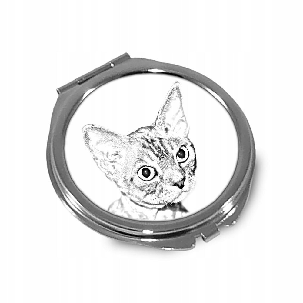 Кот девон рекс Складное карманное зеркало Inna Marka
Кот девон рекс Складное карманное зеркало Inna Marka